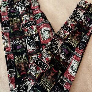 LulaRoe Leggings OS Disney Villains Evil Queen Magic Mirror